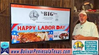 Gulf Coast Market Weekly Sales Ad, Crystal Beach, Texas.