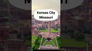Kansas City, Missouri: Flyover Views & Must-See Attractions! #travelshorts #shorts #usatravel