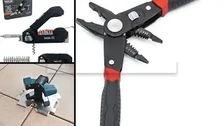 10 COOL TOOLS LIKE Multi-Bit Screwdriver, Drywall Blade, Laser Level Self Leveling etc.