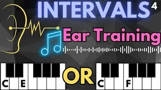 Diatonic Ascending Intervals, Fixed Root - Hands-Free Ear Training 4