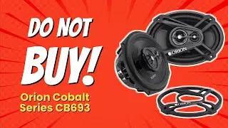 Обзор 3-полосных коаксиальных автомобильных динамиков ORION Cobalt Series CB693 6x9 дюймов | 6 пр...