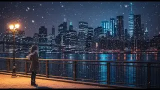 🌨️ It’s Snowing 🌙 | Deep Lo-Fi R&B for Calm Nights & City Dreams ❄️
