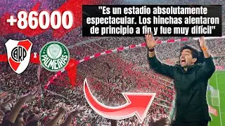 ⚡ASÍ RUGIÓ EL MONUMENTAL | ABEL FERREIRA SE RINDIÓ ANTE LA HINCHADA DE RIVER | River 1 Palmeiras 2