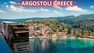 Euro Trucking | Bastia(France) To Argostlia(Greece) | Volvo Truck  | 4k Pc Gaming Hindi | Pavan TV