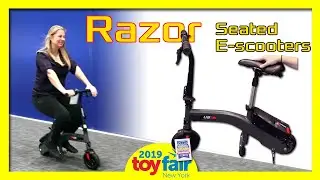 Razor UB1 & E-Punk Seated Electric Scooters @Toy Fair 2019