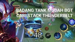 GAMEPLAY DAN BUILD BADANG TANK AUTO WIN