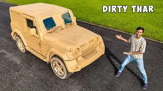 I Made World's Most Dirty Thar 🤡 Mud Edition Thar