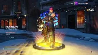 Overwatch - Zarya Legendary Emote