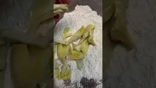 Frying artichoke hearts #shorts