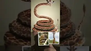 combination of giraffe and python