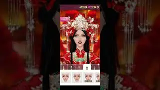 Wedding stylist Chinese bride transformation makeup#game