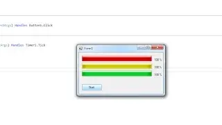 Visual Studio ProgressBar Color Tutorial