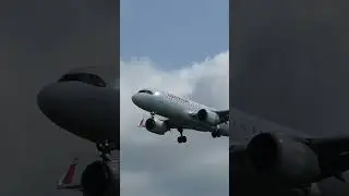 Iberia A20N Landing at Heathrow- 15/6/25