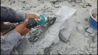 How to carve a 40 cm Liberty statue  (Part3)