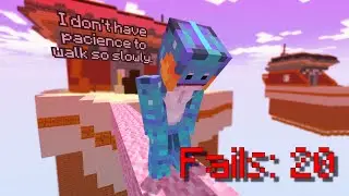 Minecraft (Hypixel) - Bed Wars Challenges (Old Man) - Fails