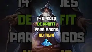 14 HUNTS PROFIT MS/ED NO TIBIA #tibia #tibiaglobal #tibiagame #youtubeshorts #mmorpg