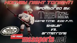 MSA Sports /  PIHL Spotlight Video - The Playoffs:  Shaler vs. Armstrong  3-9-15