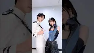 AESPA Karina Drama dance challenge with TXT Yeonjun #shorts #shortsvideo