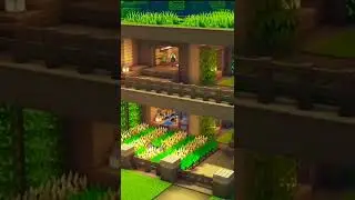 Simple Survival Wooden Modern House in Minecraft