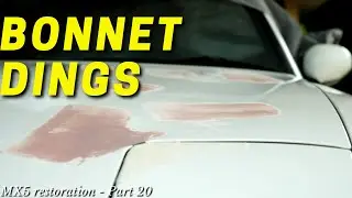 Miata Body Filler Repair - Miata Restoration Part 20