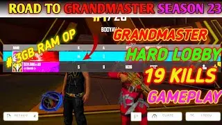 Road To Grandmaster Season 23 | Solo Grandmaster Gameplay | Solo Grandmaster Push | Hindi |