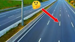 Road White Line Paint Machine Facts #shorts