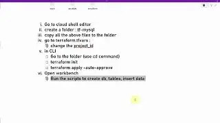 Create a Linux VM Machine in GCP and install MYSQL with Terraform