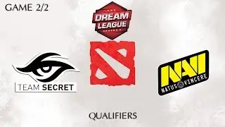 Navi vs Secret Highlights DreamLeague Season 8 - Qualifiers Game 2