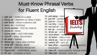 Most Useful Phrasal verb||Learn 70 Phrasal verb