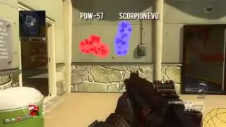 Black Ops 2 BEST SMG PDW 57 vs SCORPION EVO Breakdown & Comparison1