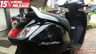 TVS Jupiter BS6 2020 | Midnight Black | Walkaround Review - 2020 TVS Jupiter BS6 | Features | Price