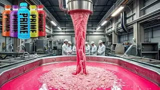 How Prime Drinks Are Made in Factory | Automatic Factory Process