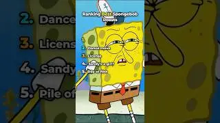 Ranking Best Spongebob Roasts 🔥 #ranked #shorts #funny