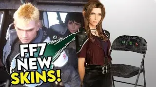 NEW Final Fantasy 7 TFS SKINS, JOBS & ABILITIES! | FF7 The First Soldier Battle Royale