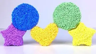 SURPRISES! STICKY NANO PLAY FOAM SHAPES WITH PEPPA PIG DISNEY CINDERELLA CARS FLOUNDER & MASHA