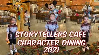 Character Dining in 2021 at Storytellers Cafe at Disney's Grand Californian Resort