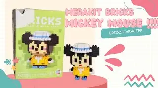 Tutorial Merakit Bricks Mickey Mouse!!!
