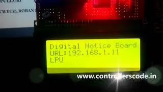 Sending data from webpage to lcd by using NodeMCU