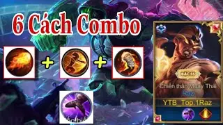 [ Top. 1 Raz ] - Hướng Dẫn 3 Combo Cơ Cộng 3 Combo N&acirc;ng Cao Để Chơi Tốt Raz Tr&ecirc;n Rank Cao