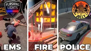 Flashing Lights  |  Episode 1  |  Emergency Services Simulator  |  Lets Play