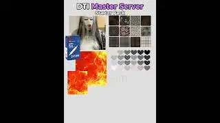 Master Server ✨Starter Pack✨ 🤩✅💞💅 #satire #dti #dresstoimpress #shorts