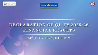 Declaration of Q1, FY 2025-26 Financial Results