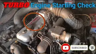 How to Start Mazda Turbo Engine |Turbo 3500 | Engine with Gearbox| Turbo with Intercooler|