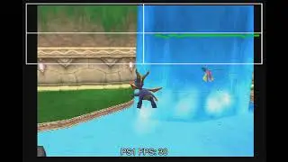 Spyro The Dragon PS1 Framerate short test