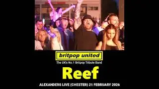 Britpop United Live at Alexanders Live (Chester) 21.02.2026  #britpoptributeband #alexanderslive
