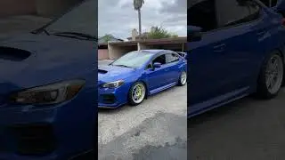 New wheels enkei rpf1 18x10 et38  tires are falken azenis rt615k+ 265/35R18 #subaru #wrxsti