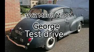 1962 Morris minor (George)  A Little  Test Drive
