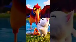 Cute cat and colour full fish ki friendship 😍🫶
