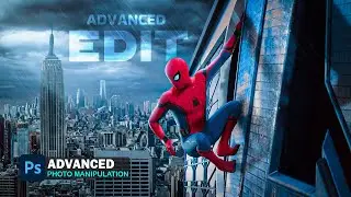 Spiderman Cinematic photoshop manipulation||Photoshop tutorial #manipulation #photoshoptutorial