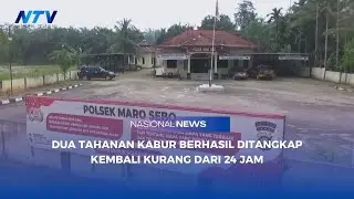 DUA TAHANAN KABUR BERHASIL DITANGKAP KEMBALI KURANG DARI 24 JAM